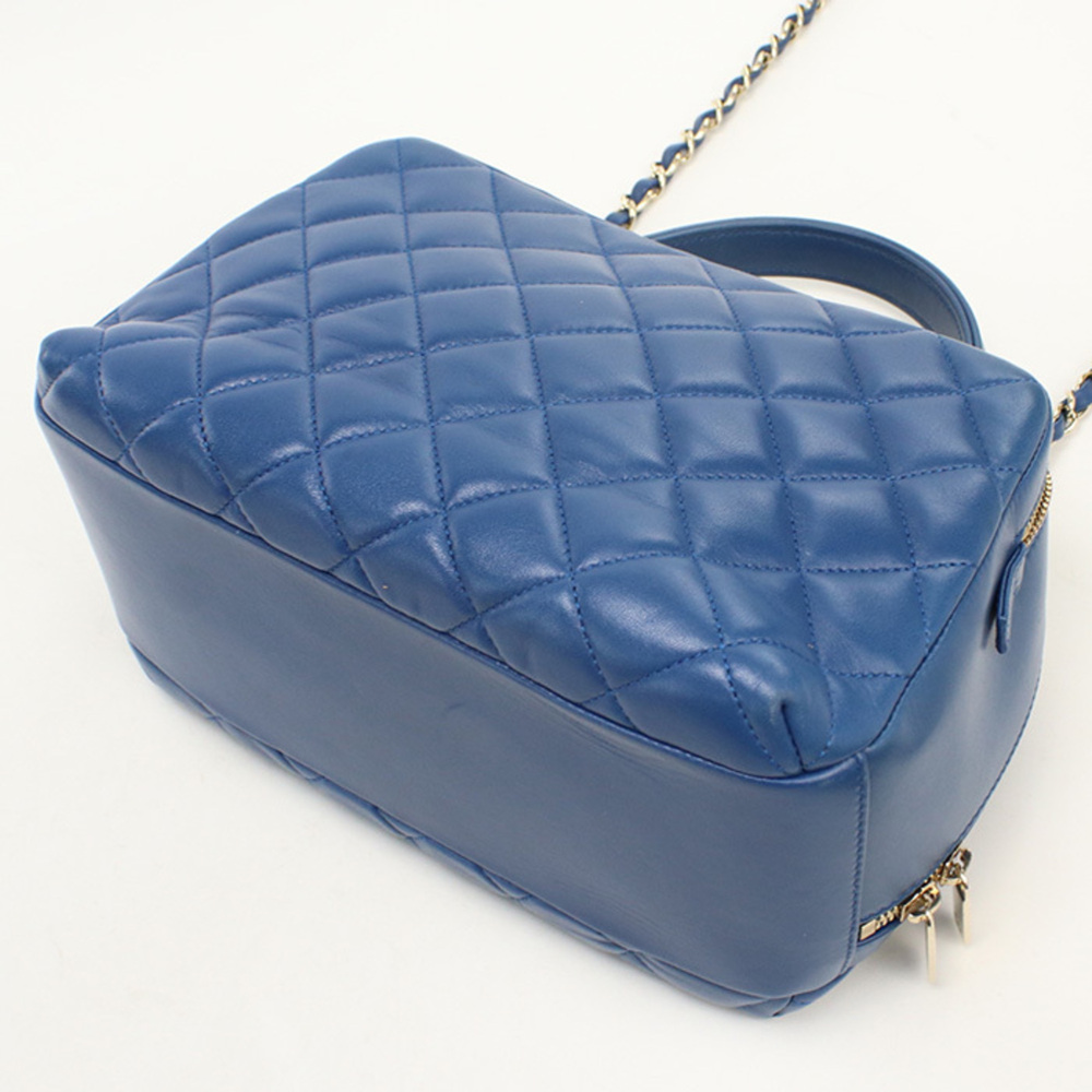CHANEL Chanel handbag Matelassé women's blue - Picture 2 of 10